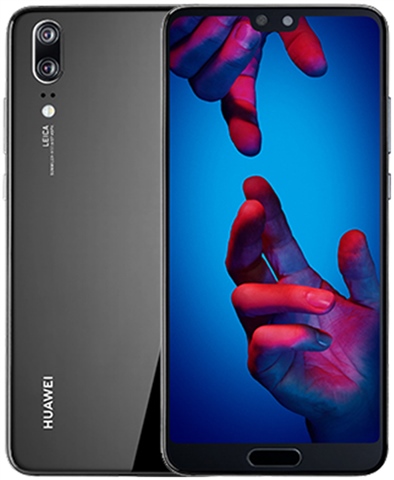 HUAWEI P20 ブラック 128 GB SIMフリー Huawei P20 EML-L29 128GB SIM